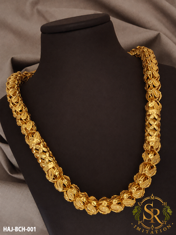 New Heavy Micro Gold Plated Big Chain For Men. (BCH-001)