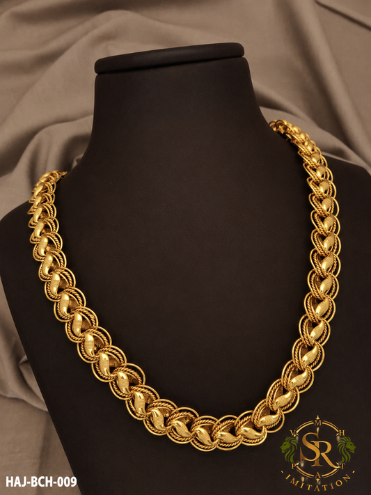 New Premium Delicate Koyali into 3 Kadi Big Design Chain for Men.(BCH-009)
