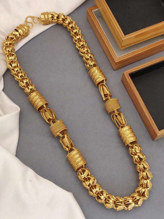 New Big Combo Spring-Ring with koyli Design Chain for Men.(BCH-005)