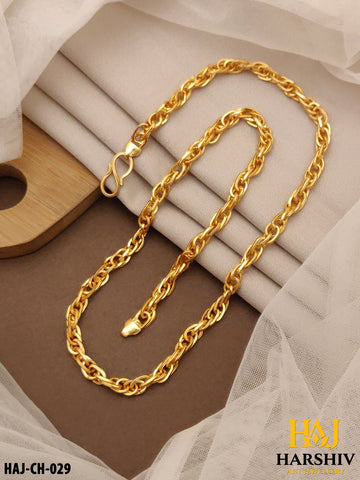 New Gold Plated Lovely Design High-Quality Chain for Men.(CH-029)
