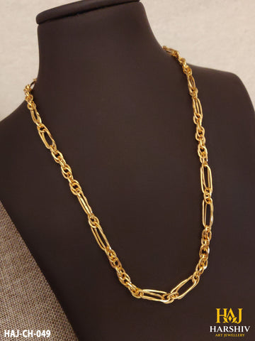 New Classical Round with Oval Kadi Chain for Men. (CH-049)