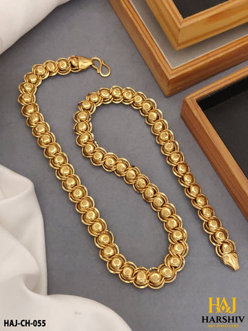 New Classic Joint Kadi Into Raund Cape Design Chain For Men.(CH-055)