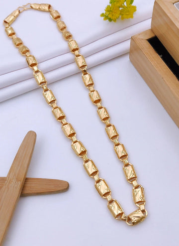 Awesome Design Gold Plated Nawabi Chain for Men,(CH-067)