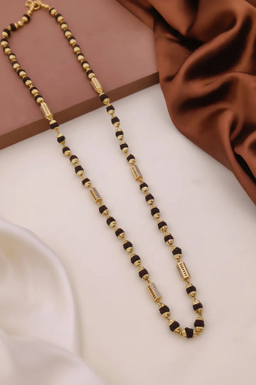 New Gold Plated 5 mm Rudraksha With Hexagon Shape bolt Design Mala for Men.(ML-008)